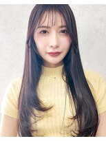 キングスベリー(Hair Relaxation King's Berry)&nbsp;美髪ストレート×ダークショコラロング5.7ワンホンレイヤー