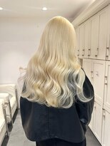 ベレーザ 川越(Beleza)&nbsp;ba18045_ブロンドベージュハイトーンカラー透明感レイヤーカット