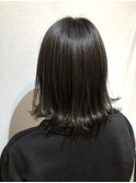 暗髪外ハネボブ