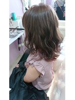 メルシー(Merci)&nbsp;【merci】ラベンダーアッシュ×ペールピンク