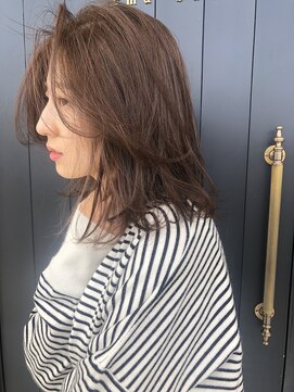 エムサロン 前橋川原(emusalon) マロンブラウンカラー