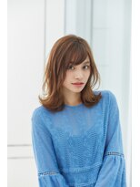 ミチオ ノザワ ヘアサロン ギンザ(Michio Nozawa HAIR SALON Ginza)&nbsp;外ハネ/くびれ/アッシュベージュ/グレージュ/ひし形/20代30代