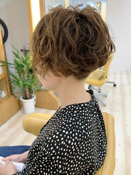 モリオ フロム ロンドン 成増店 【morio成増/米村】刈り上げショートパーマ