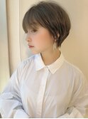 丸みショート/似合わせ/小顔ヘア