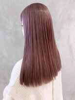 アイティーバイアルバム 八王子店(IT by ALBUM)&nbsp;ダークピンク_Aラインボブかきあげロング_ba318041