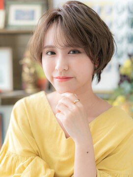 カバーヘア ブリス 上尾西口店(COVER HAIR bliss) アシンメトリーかきあげ前髪小顔こなれヘアb上尾20代30代40代