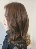京都・西院cuculehair フンワリ動くミディアムスタイル