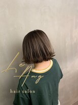 #レイヤーボブ　#バレイヤージュ