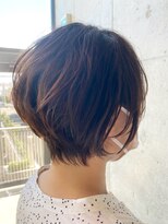 耳かけ無造作スタイルでセットも簡単☆