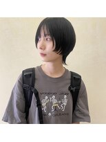 インサイドアウト(IN SIDE OUT+)&nbsp;ショートウルフ / ウルフ / 黒髪ウルフ【IN SIDE OUT+】