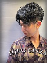 ヒロギンザバーバーショップ 神楽坂店(HIRO GINZA BARBER SHOP)&nbsp;スパイラルセンターパート