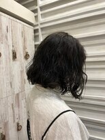 ナンバー ブラオ 名古屋栄(N° blao)&nbsp;ボブ　ニュアンスパーマ　ナチュラルパーマ