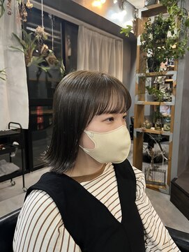 パム 恵比寿(PAM.) グレージュ外ハネボブ