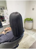 大人ガーリーチョコレートプリカールモードヘアハイライト