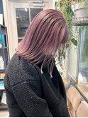【Lomalia渋谷】ハイトーン ラベンダー シアーカラー セミディ
