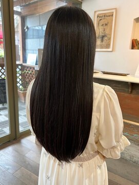 フレイムス ヘアアンドリラックス 吉川店(Frames hair&relax) つや髪ロング×ストレート