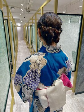 アンドリルム 梅田(&Lillme) 浴衣の着付けセット