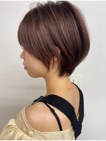 ビューブルー 亀戸錦糸町(VIEW BLUE)&nbsp;暗めカラーグランマッシュショートボブ