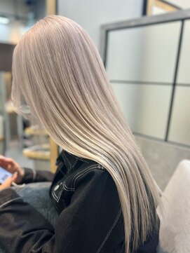 リノショアーズ 日本大通り店(RINOSHORES) ロングレイヤーペールピンクベージュミルクティーピンク20代