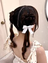 ヘア サロン クラン ソア 心斎橋店(hair salon clan soar)&nbsp;ハートクラゲ【クランソア】ヘアセット/ヘアメ/心斎橋