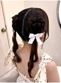 ハートクラゲ【クランソア】ヘアセット/ヘアメ/心斎橋