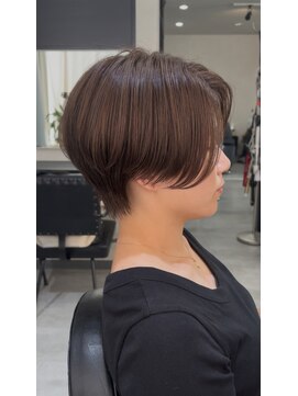 エス 天満扇町(esu) AH52小顔ショート/ハンサムショート/ツーブロックショート