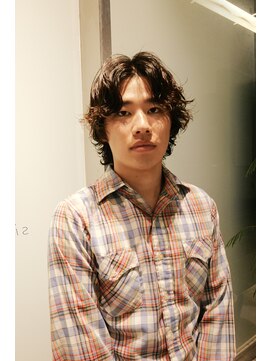 シキ オルガン 大宮(siki ORGAN) メンズミディアムレイヤーパーマ