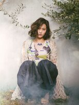 モッズヘア 越谷(mod's hair)&nbsp;ひし形レイヤーカットボブパーマ韓国風ウェットヘアtk越谷