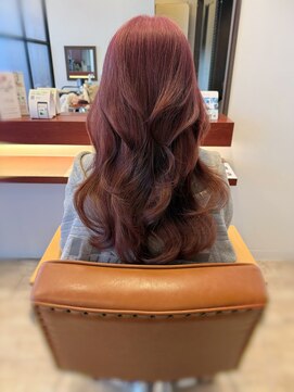 マーリャヘアー(mallia hair) レイヤースタイルレイヤーカットロングレイヤー小顔スタイル