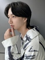 トルネード(TORNADO)&nbsp;ロングウルフ 中性ウルフ メンズウルフ センターパート A1209