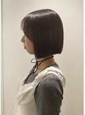ボブ/パツっとボブスタイル/ボブスタイル/ボブカット
