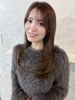 アイリス(AIRIS)&nbsp;レイヤーカット×モカベージュ