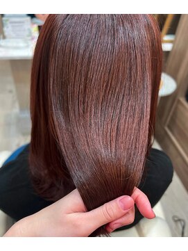 ヘアアトリエ ナイン(hair atelier nine) メルティーカラー/似合わせカット/ウェーブミディアム/福島市