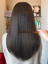 シェール(cher) 髪質改善/チョコレートブラウン/丸みロング