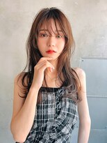 エース (ACE) ACE横浜 ミルクティーベージュ×レイヤーカット