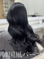 アミー 池袋(Ammy)&nbsp;himeri/韓国風パーマ/コテ巻き風パーマ/レイヤーカット/池袋