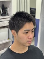 リバティシェアバーバー 銀座2nd(LIBERTY SHARE BARBER)&nbsp;【人気スタイル】スパイキーショート