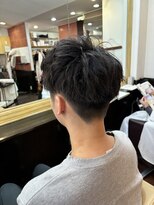 シャンプーボーイアネックス(SHAMPOO BOY Annex)&nbsp;メンズショートマッシュ　ツイストスパイラルパーマ　佐世保