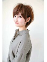 ハピネス クローバー 八木店(Happiness CLOVER) マッシュショート アッシュカラー 白髪ぼかし 髪質改善 八木