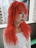 ピークアブー 原宿ハラカド(PEEK-A-BOO) 落ちる赤/レッドカラー/赤髪/落とせる赤/ハイトーンカラー