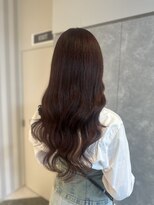 ガルボヘアー 心斎橋店(garbohair)&nbsp;プルエクステ/ボルドーカラー/心斎橋/当日予約OK