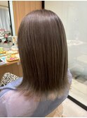 シアーグレージュストレート