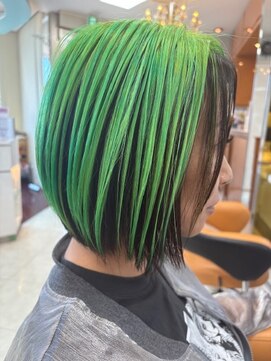 髪技空間アノン(anon) アンブレラカラー