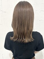 ヘアーデザイン アンジェロ インアルト(Hair Design Angelo In alto)&nbsp;30代40代50代/セミロング/ベージュ