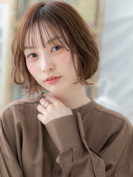 カバーヘア ブリス 戸田公園西口店(COVER HAIR bliss) ■シースルーバング抜け感ボブウルフカット401戸田公園20代30代