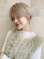 ニューヨークニューヨーク イオンスタイル東淀川店(NYNY)&nbsp;ハイトーンショートヘア×長め前髪