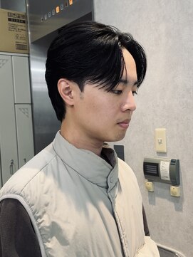 【Zina】メンズ/センターパート/曲がる縮毛矯正/福岡/天神/大名