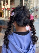 ミスト(mist) 〔mist:Yoko〕 ツインテール/七五三/ヘアセット/金沢文庫 #430