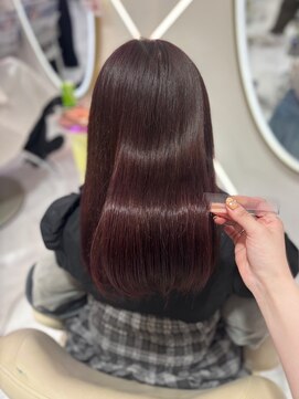 【MONA】カシスカラー/暖色カラー/艶カラー