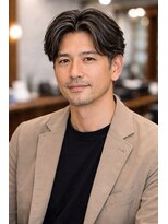 ヘアーサロンイチカワ センターパート分け♪